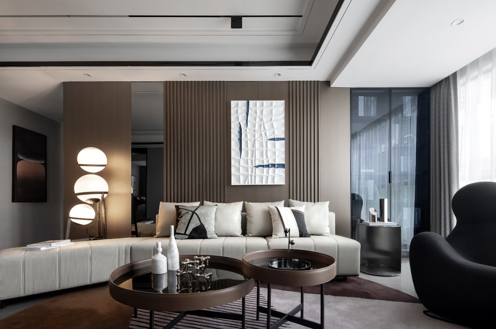 现代前卫风格家装设计室内装修效果图-客厅 现代前卫风格家装设计室内装修效果图-客厅