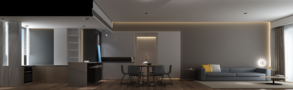 简约轻奢风格室内装修设计效果图-富春山居四居190平米-室内客厅装修设计 简约轻奢风格室内装修设计效果图-富春山居四居190平米-室内客厅装修设计