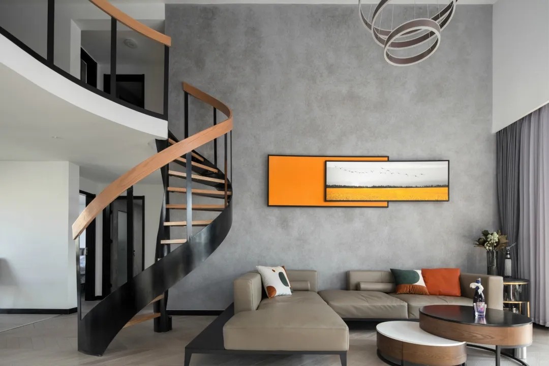 装修案例现代风格复式装修效果图-楼梯 装修案例现代风格复式装修效果图-楼梯